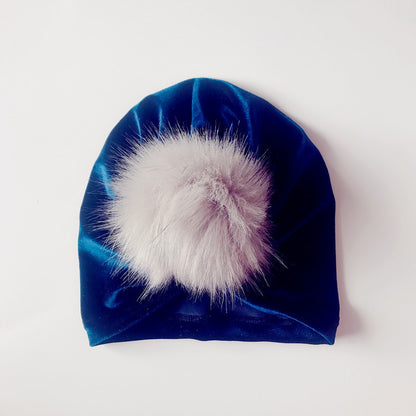 Turban bebelusi din catifea Drool