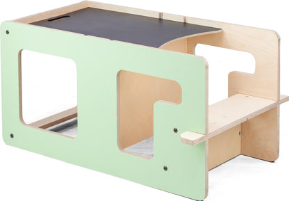 Turn de invatare multifunctional Kule Flip, Mint, MamaToyz