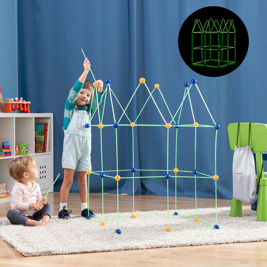 Kit de Construcție Fort pentru Copii Archikitt InnovaGoods 85 Piese - Jucarii si jocuri