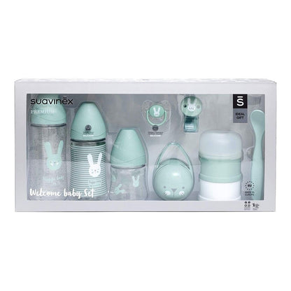 Welcome baby set, verde, Hygge Suavinex